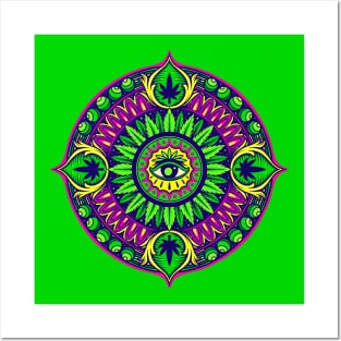 Pot Mandala Posters and Art